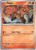 Vulpix 37/165 151 English Pokémon card