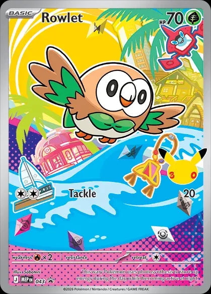 Rowlet - 043 first partner serie 1