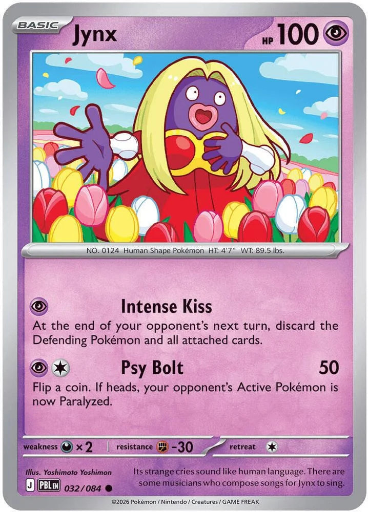Jynx 32/84 Pitch Black English Pokémon card