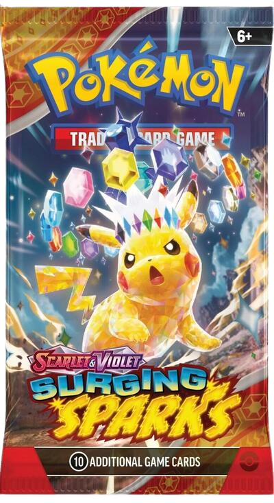 Surging Sparks Booster Pack English Pokémon TCG product