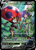Orbeetle V TG12/30 Lost Origin Trainer Gallery English Pokémon card