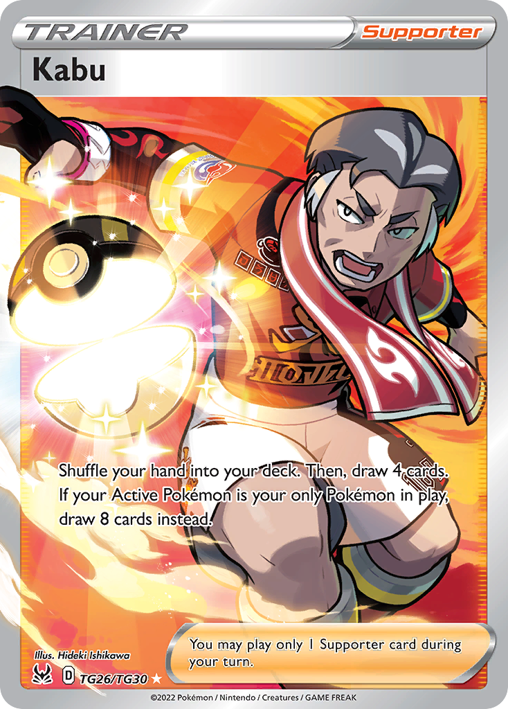 Kabu TG26/TG30 Lost Origin Trainer Gallery English Pokémon card