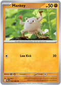 Mankey 42/84 Pitch Black English Pokémon card