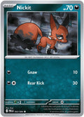 Nickit 53/84 Pitch Black English Pokémon card