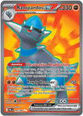 Rampardos ex 100/84 Pitch Black English Pokémon card