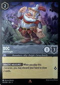 Doc - Bold Knight 193/204 - Rare NM - Disney Lorcana Shimmering Skies
