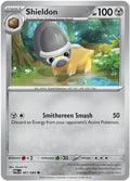 Shieldon 61/84 Pitch Black English Pokémon card