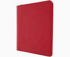BCW 9-Pocket Toploader Z-Folio LX – Holds 216 Cards – Red