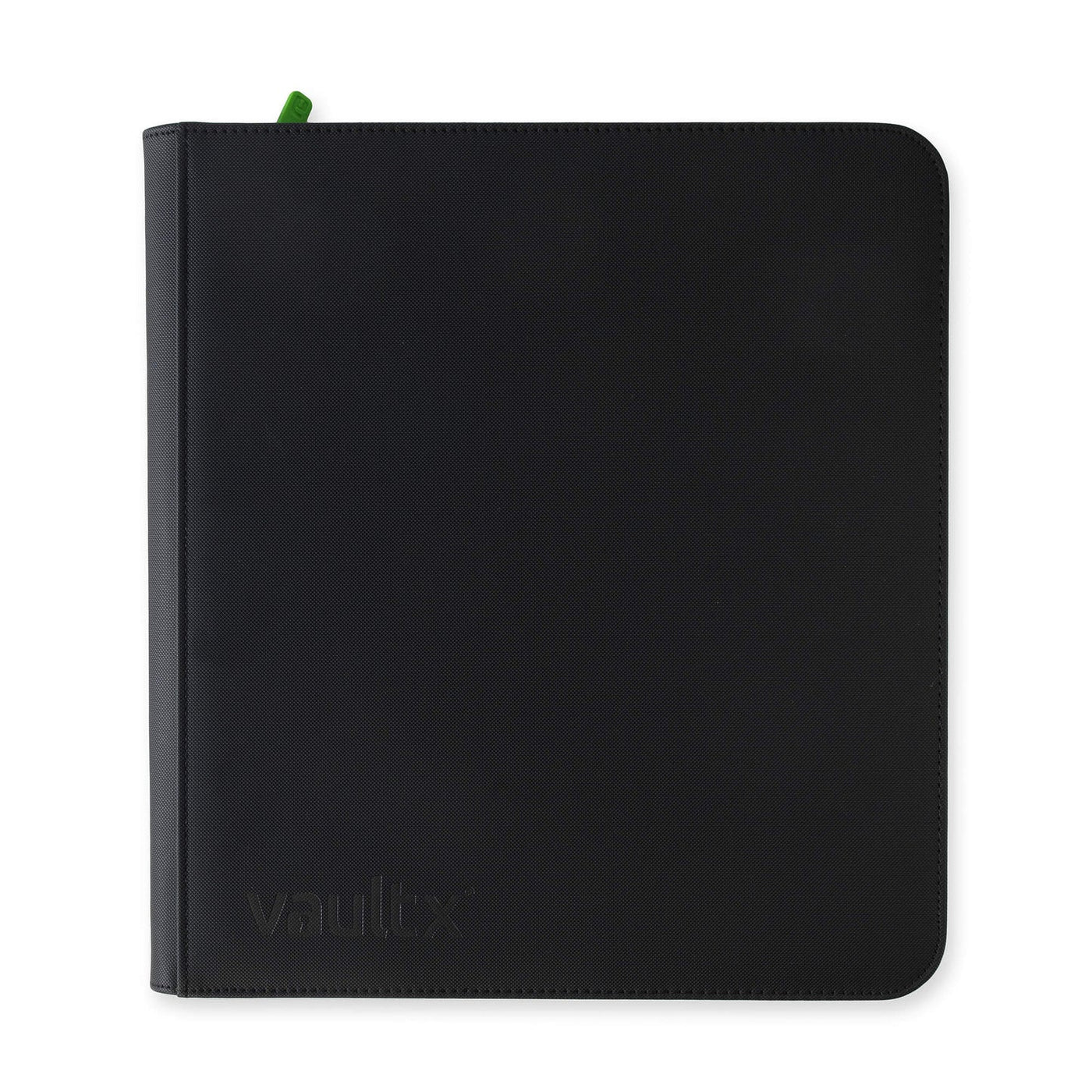 Vault X 12-Pocket Exo-Tec Zip Binder – 480 Cards – Black – exact product image
