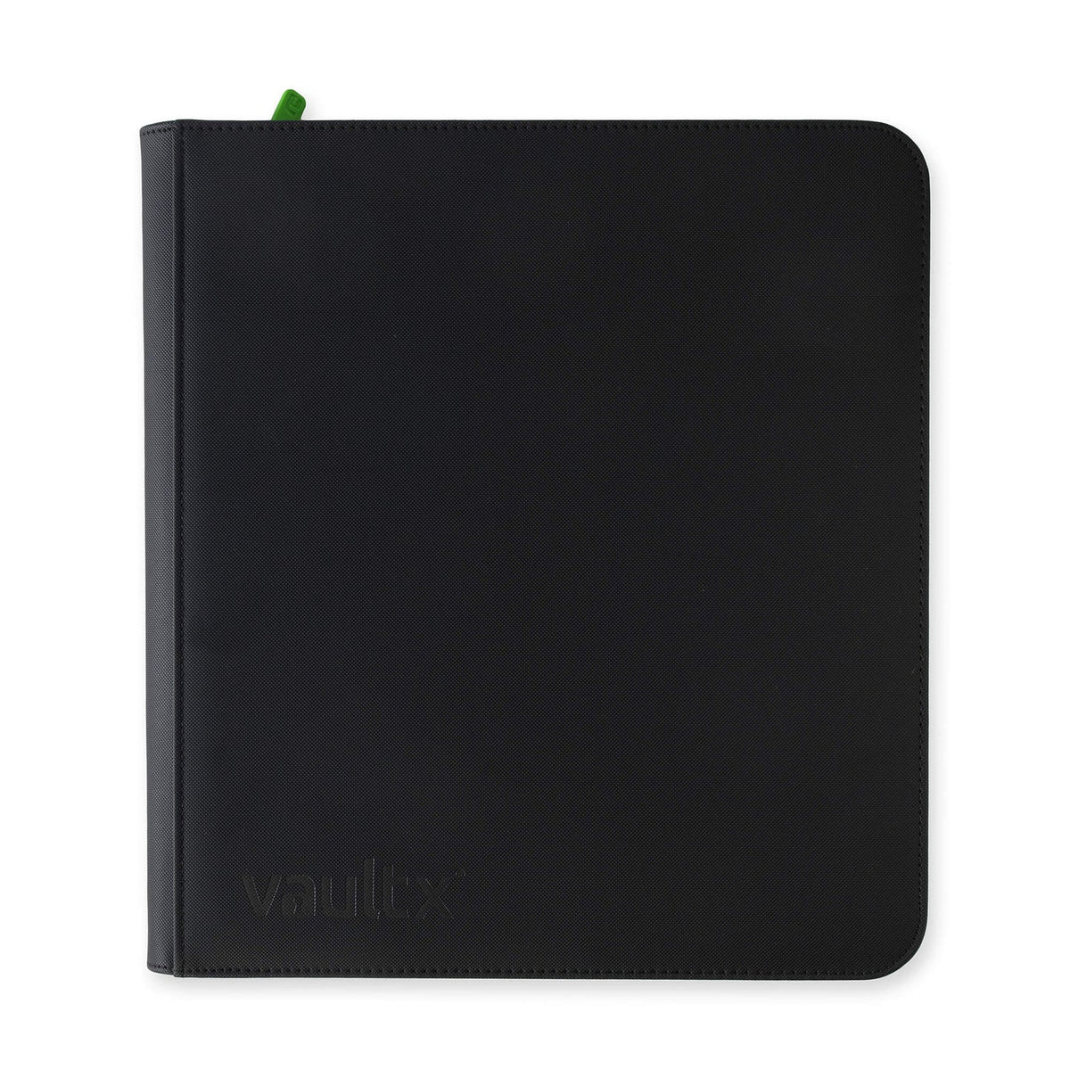 Vault X 12-Pocket Exo-Tec Zip Binder – 480 Cards – Black — FrostPeak Collectibles