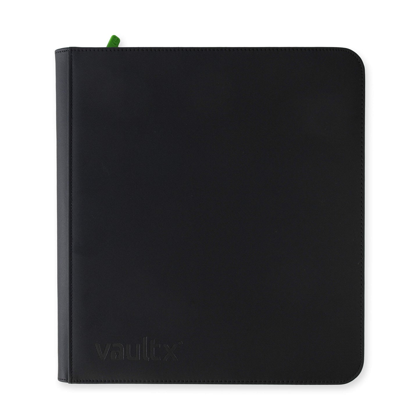 Vault X 12-Pocket Exo-Tec Zip Binder – 480 Cards – Black – exact product image