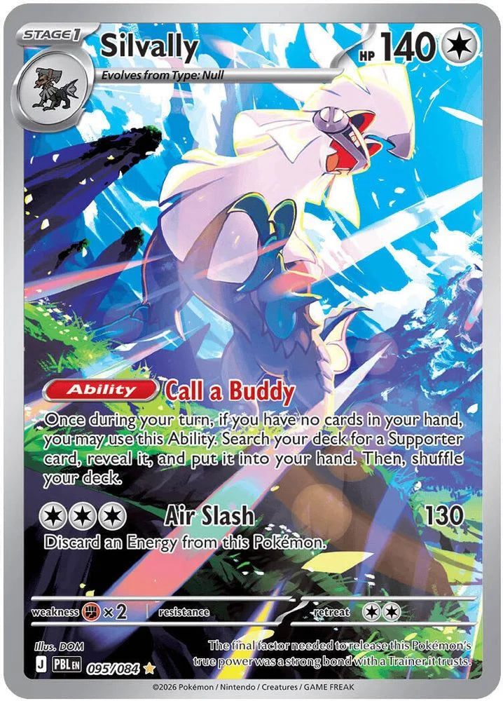 Silvally 95/84 Pitch Black English Pokémon card
