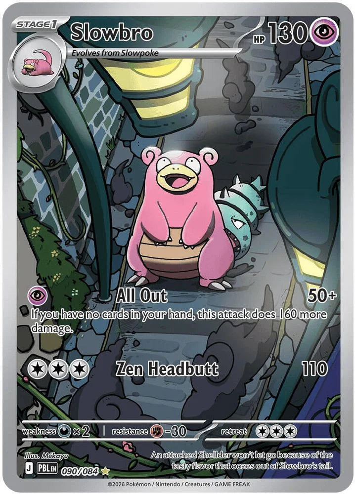 Slowbro 90/84 Pitch Black English Pokémon card