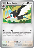 Trumbeak 67/84 Pitch Black English Pokémon card