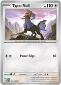 Type: Null 69/84 Pitch Black English Pokémon card