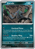 Zarude 56/84 Pitch Black English Pokémon card